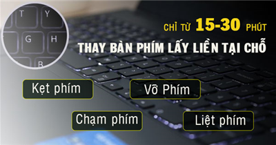 thay bàn phím laptop giá rẻ