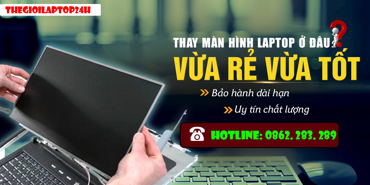 Thay màn hình laptop hcm