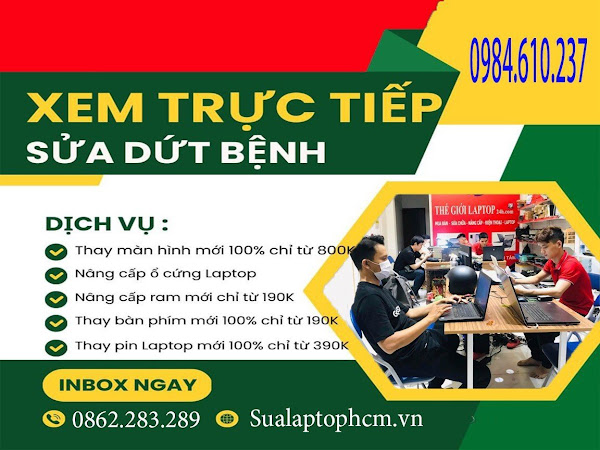 SỬA LAPTOP CỦ CHI
