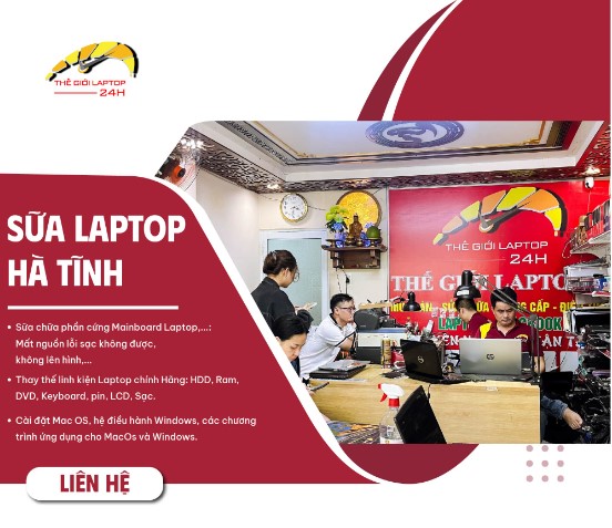 SỬA MACBOOK TẠI HÀ TĨNH