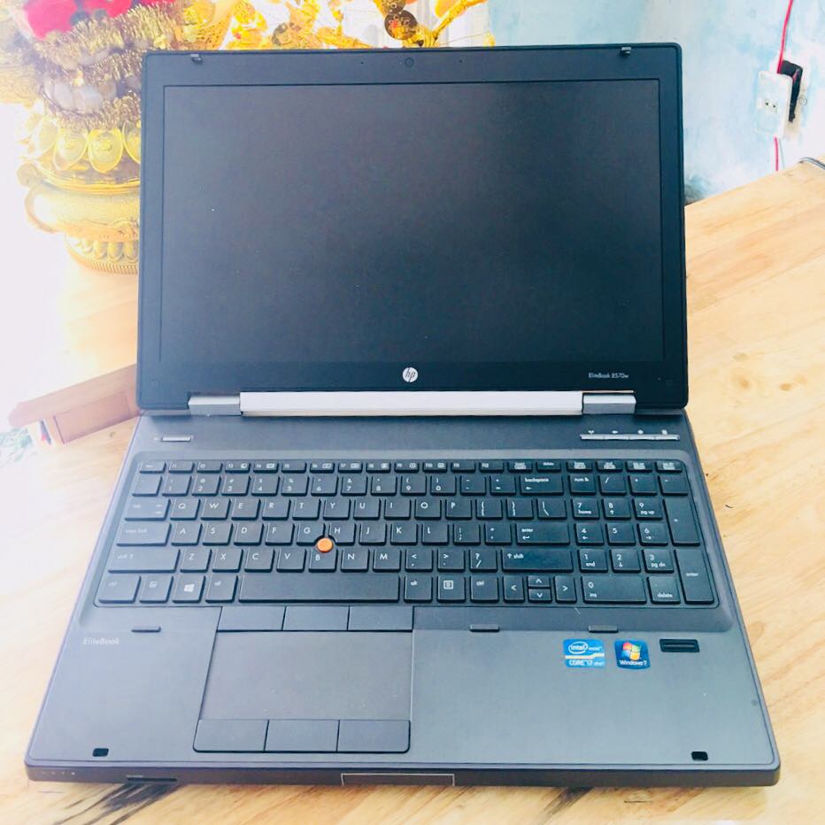 HP ELITEBOOK WORKSTATION 8570W, CORE I7-3632QM, RAM 8GB, SSD 256GB, VGA NVIDIA QUADRO K1000M, MH FULL HD 15.6 INCH, ZIN 100%, SIÊU BỀN, ĐẸP GIÁ RẺ