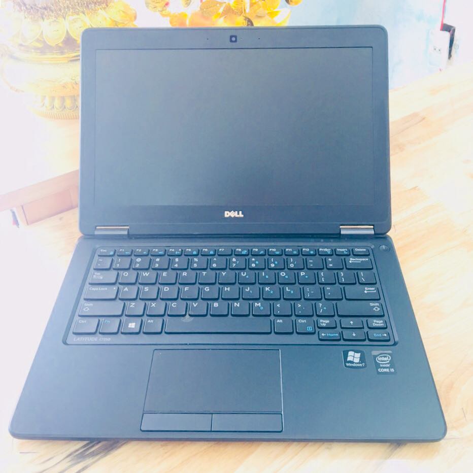 DELL LATITUDE E7250, CORE I7-5600U, RAM 4G, SSD 128GB, MH CẢM ỨNG FULL HD 12.5 INCH, ZIN 100%, BỀN ĐẸP GIÁ RẺ